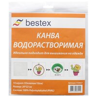 Канва водорастворимая 14C/T 22см*20см Bestex