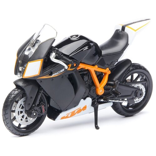 Bburago мотоцикл коллекционный CYCLE KTM 1190 RC8 R 1:18 bburago коллекционный мотоцикл 1 18 cycle suzuki gsx r750