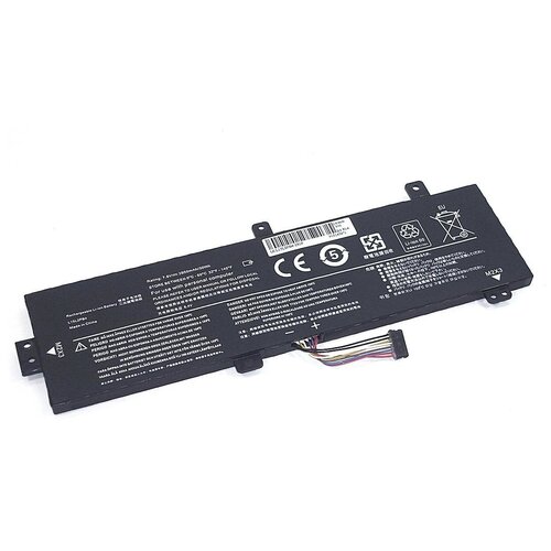 Аккумуляторная батарея iQZiP для ноутбука Lenovo IdeaPad 310-15ABR (L15L2PB4-2S1P) 7.6V 30Wh OEM черная