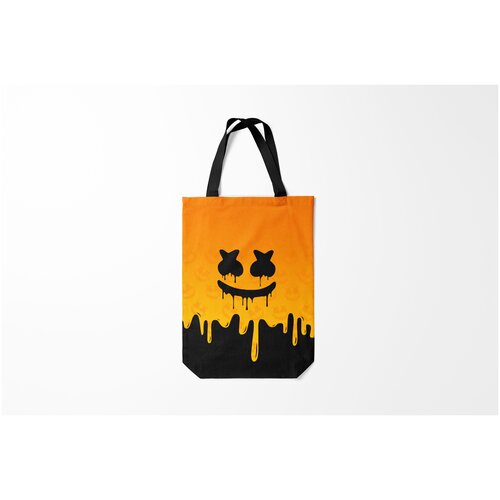 фото Сумка-шоппер / 31х42 см / разная музыка / marshmello halloween burnettie