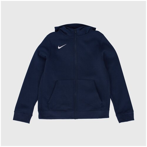 Толстовка подростковая Nike Fleece Park20 CW6891-451, р-р 147-158 см, Темно-синий