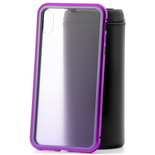 фото Чехол на айфон xs max kruche rjc-11 black purple кruче