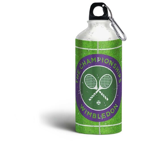 Бутылка спортивная/туристическая фляга теннис спорт - 142