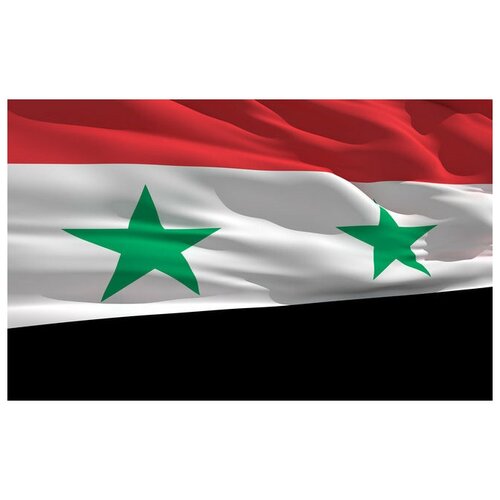 фото Без тм флаг сирии (135 х 90 см)