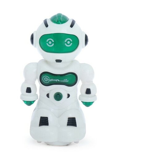 фото Робот «мини бот», световые и звуковые эффекты, работает от батареек, цвета микс iq bot