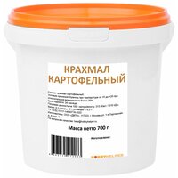 Крахмал картофельный HOBBYHELPER в ведре 700г