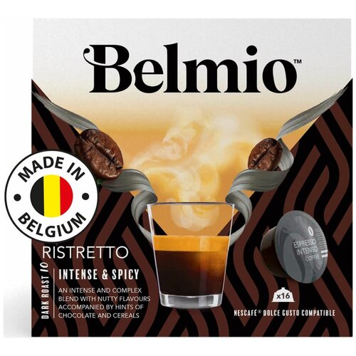 Кофе в капсулах Belmio Ristretto, интенсивность 10, 16 кап. в уп.