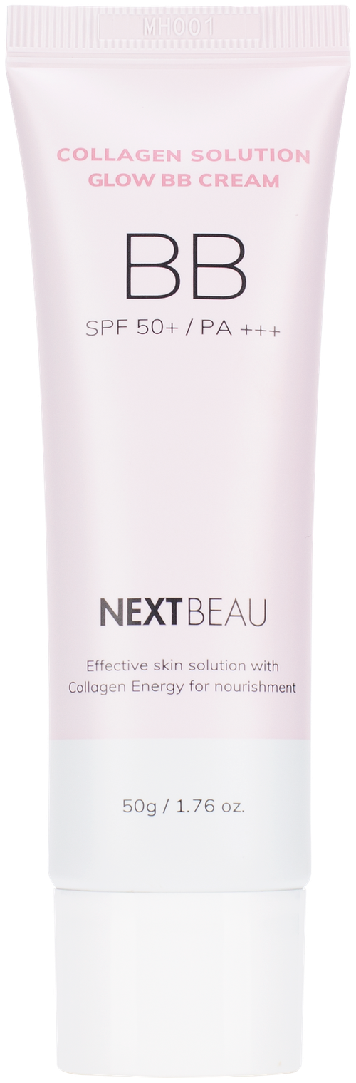 Nextbeau BB крем Collagen, 50 мл/50 г, оттенок: 01 светло-бежевый, 1 шт.