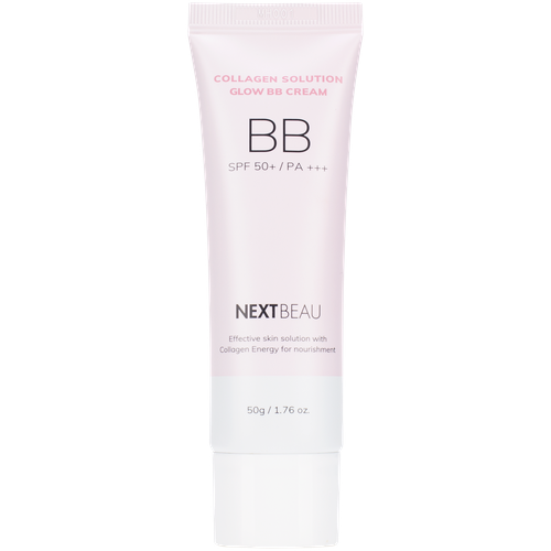 Nextbeau BB крем Collagen, 50 мл/50 г, оттенок: 01 светло-бежевый, 1 шт. prettyskin collagen bb cream spf50 50 мл 50 г оттенок бежевый