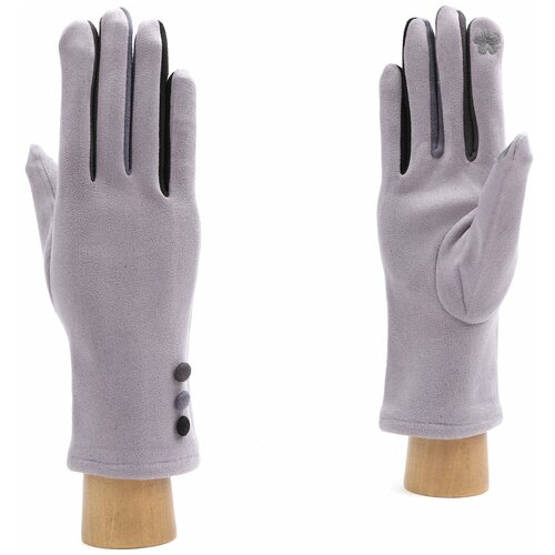 фото Перчатки fabretti, размер 7, серый