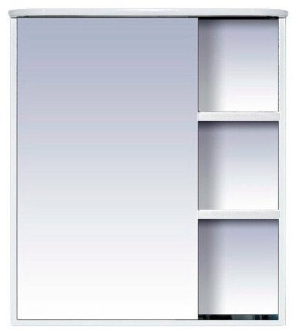 фото Зеркало-шкаф Misty Венера 70 белый L