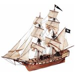 Модель парусного корабля OcCre (Испания), Бригантина Corsair, М 1:80, OC13600-RUS - изображение