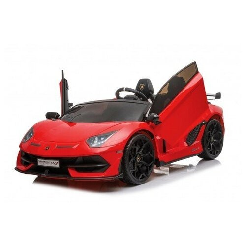 Электромобиль RiverToys Lamborghini Aventador SVJ A111MP (Красный / 110W) lamborghini aventador svj – hl328 зеленый глянец