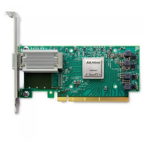 Сетевой адаптер Mellanox MCX515A-CCAT mcx512a acat connectx 5 en adapter card 25gbe dual port sfp28 pcie3 0 x8 tall bracket rohs r6 480542 20