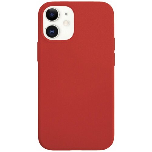 Чехол VLP Чехол защитный VLP Silicone Сase для iPhone 12 mini, красный vlp silicone сase для iphone 12 pro max красный