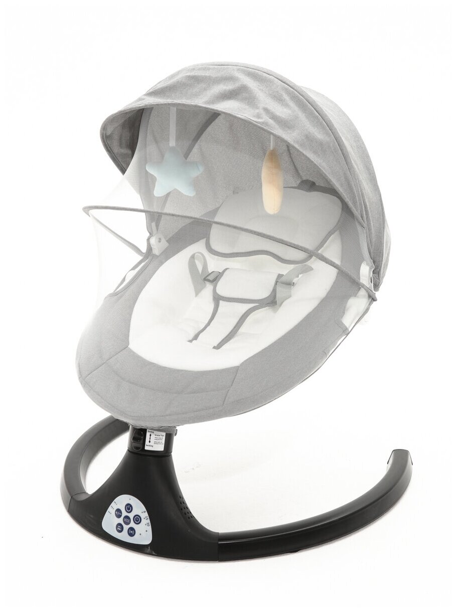 AELITA Baby Swing Chair с ДУ и Bluetouth Кресло - шезлонг Электронные качели для новорожденных 2023