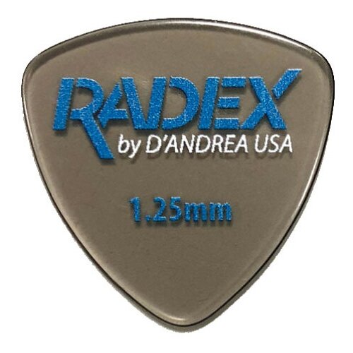 Radex Медиаторы, толщина 1.25мм, 6шт, D'Andrea RDX346-1.25