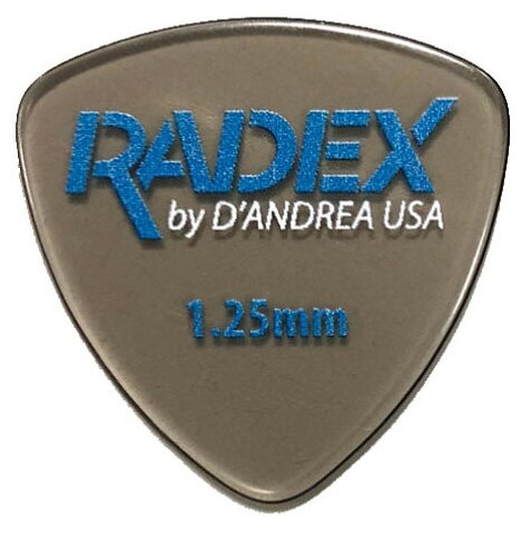 Radex Медиаторы толщина 1.25мм 6шт D'Andrea RDX346-1.25