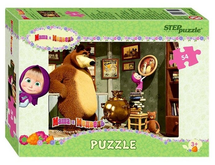 Пазл Step Puzzle, Маша и Медведь 54 эл. - фото №15