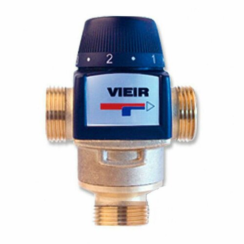 Клапан термостатический смесительный Vieir 1 (35-60C, KVS 4,5 м3/ч), VR201