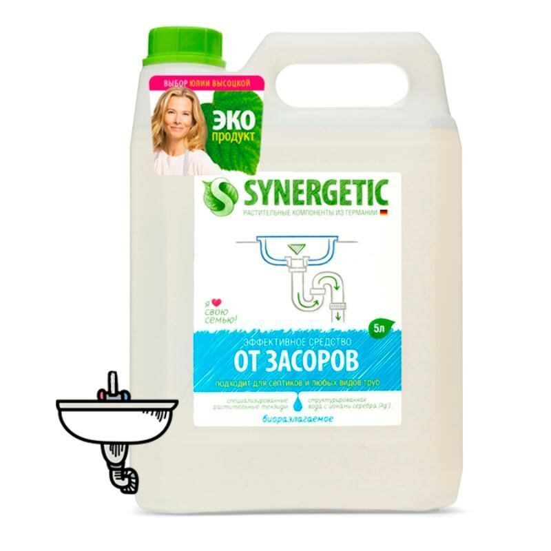 Жидкость для устранения засоров Synergetic