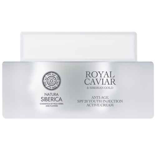 Роскошный пептидный крем для лица ‘Инъекция молодости’ SPF20 Natura Siberica ROYAL CAVIAR 