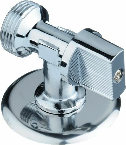 фото Кран шаровой угловой для подключения стационарных приборов с отражателем TeRma 1/2"*3/4" 25625