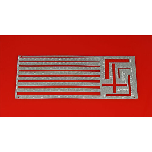 JAS Трафарет нарезки пластиковых полос