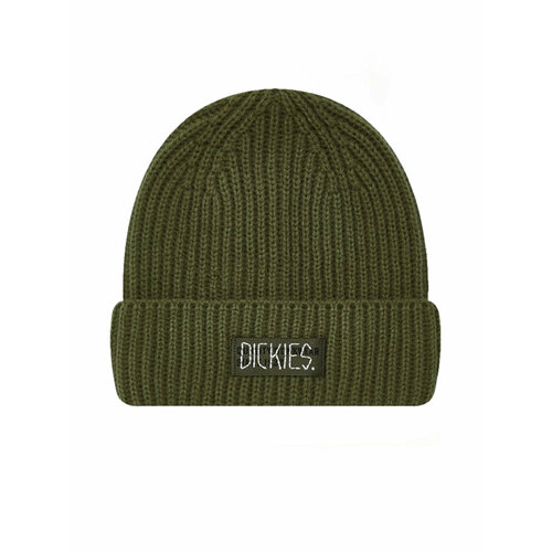 фото Шапка бини dickies, размер os, зеленый