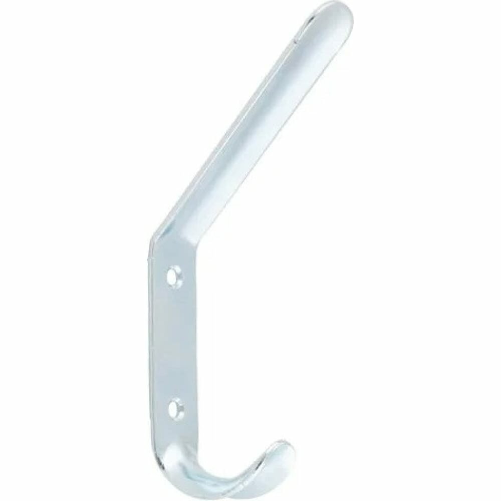Крючок для одежды STARFIX №4 белый цинк (SMP-51786-1) — фото 1