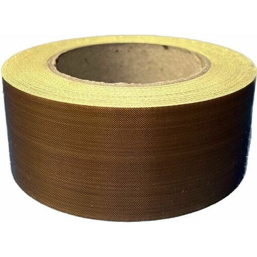 Клейкая лента Тефлоновая 0,18 х 40 мм, 10 метров, с защитной подложкой