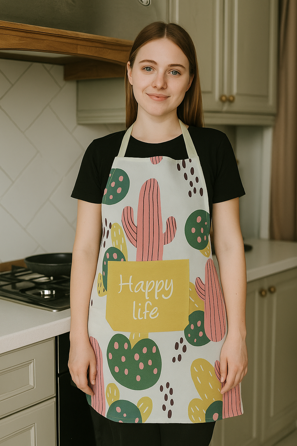 Фартук кухонный с карманом