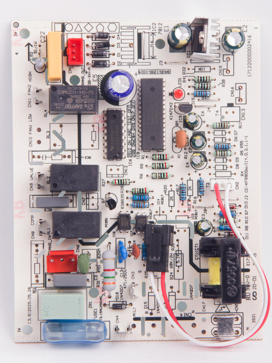Плата CE-KFR90GW/I1Y. D.2.1.1-1 V3.9 (023588)