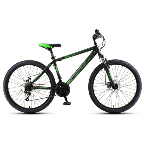 фото Велосипед maxxpro katar 26 pro чёрно-зелёный