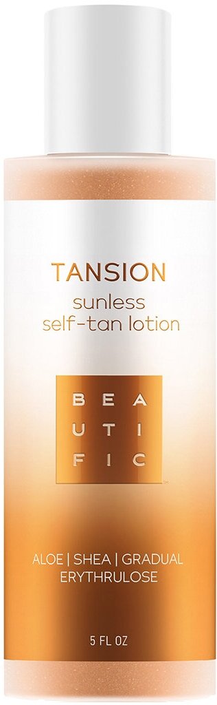 Молочко-автозагар для тела постепенного действия Beautific Tansion Sunless Self-Tan Lotion /150 мл/гр.