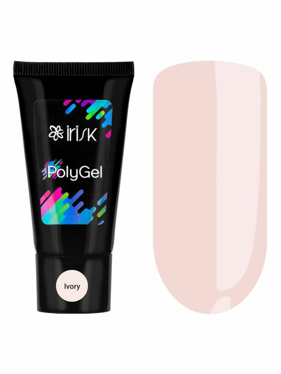 Полигель PolyGel, 30 гр (в тубе), IRISK professional, (08 Ivory), М130-06