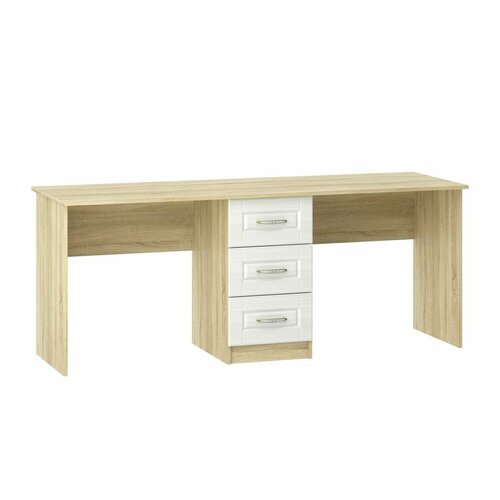 Стол письменный Сильва Оливия НМ 04137 Белое дерево Дуб Сонома 14352₽