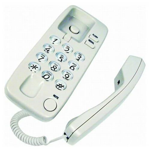 Телефон проводной вектор 256/01 IVORY проводной телефон вектор 545 01 ivory