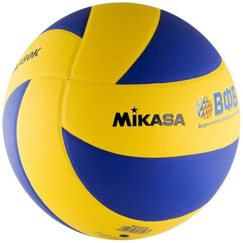 фото Волейбольный мяч mikasa mva 380 5 желтый