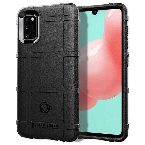 фото Чехол-бампер mypads для samsung galaxy a41 sm-a415f (2020) противоударный усиленный ударопрочный черный