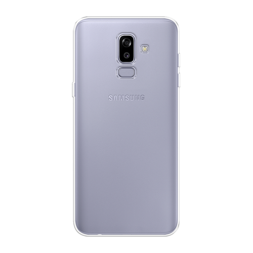 Чехол на Samsung Galaxy J8 / Самсунг Галакси Джей 8 прозрачный