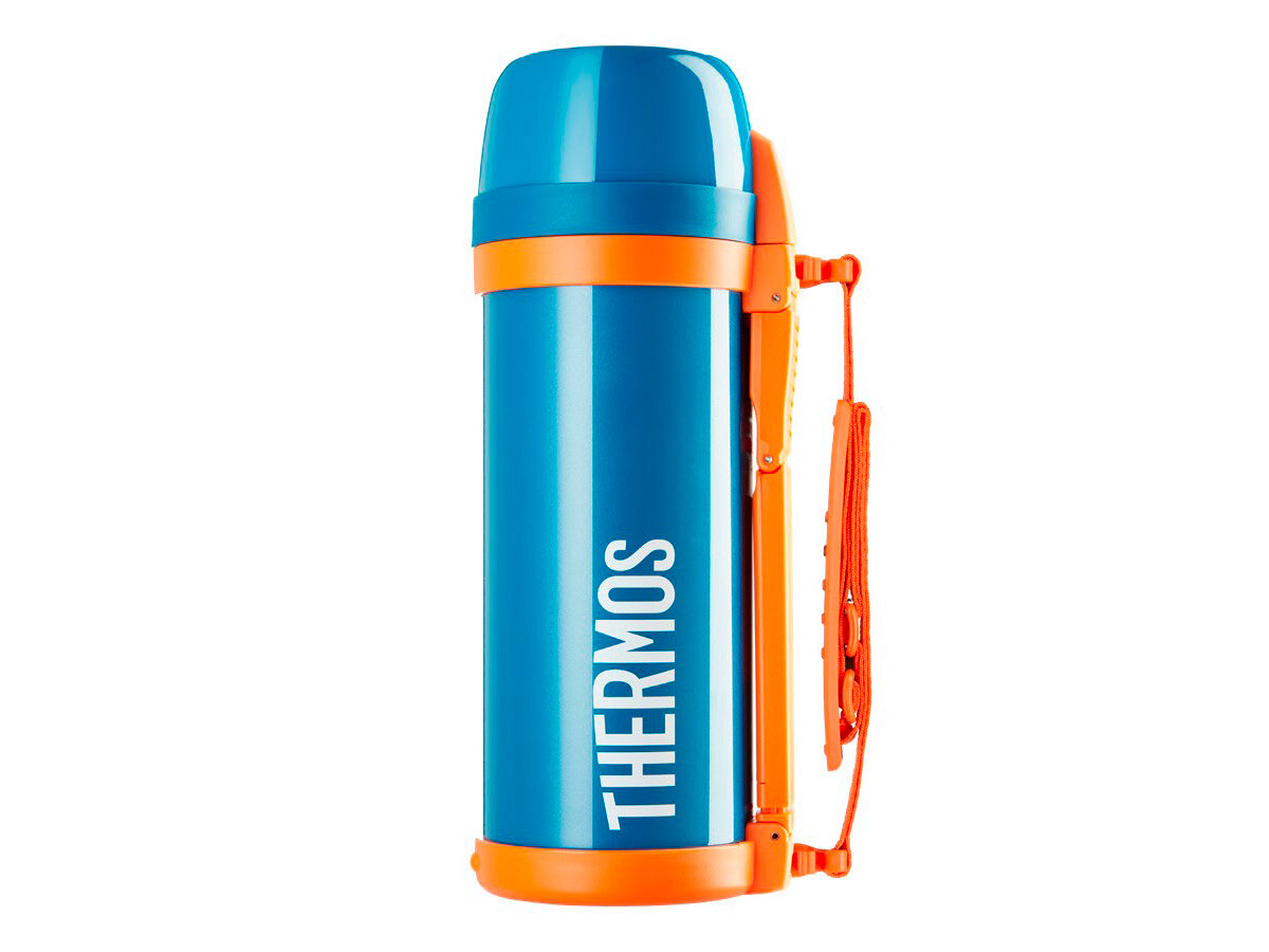 Термос Thermos: FDH-2005BL Stinless Steel Vacuum Flask 2.0L - фотография № 3