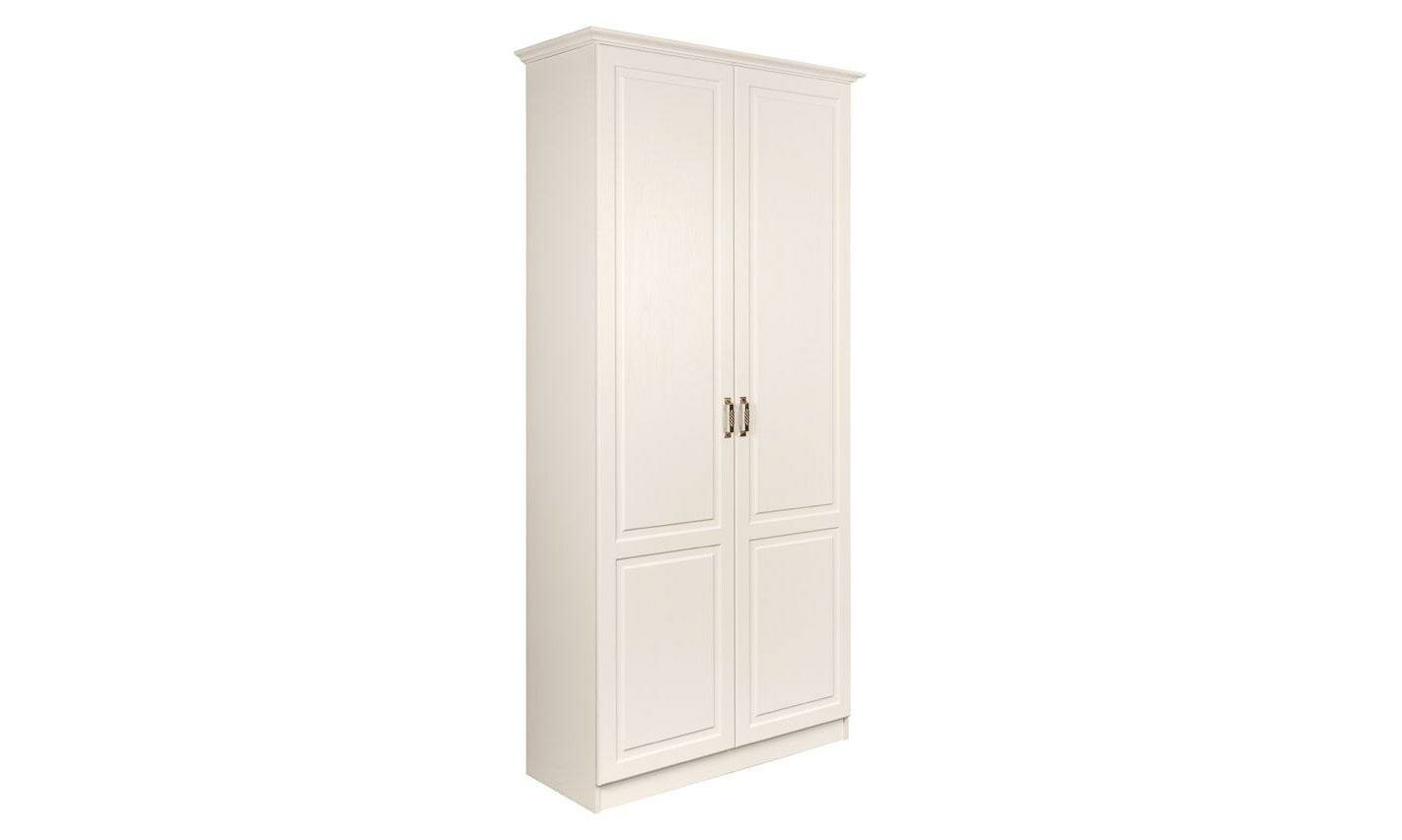 Шкаф для одежды Mobi Ливерпуль + карниз 1000 Белый/Ясень ваниль