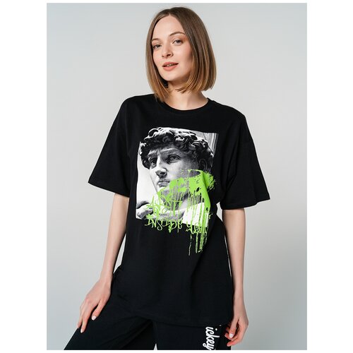 фото Футболка твое 81758 цвет: черный l