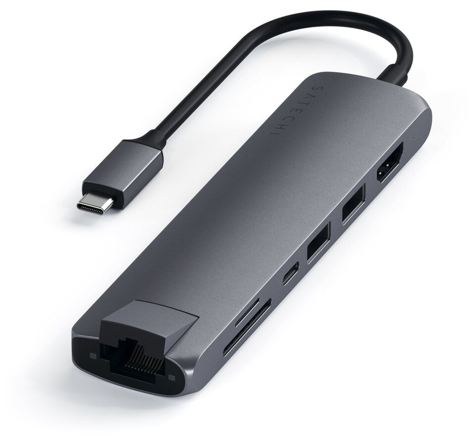 USB-концентратор Satechi SLIM MULTI-PORT (ST-UCSMA3) разъемов: 3