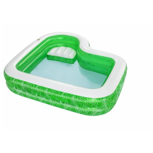 фото Надувной бассейн bestway tropical paradise family pool 1 7,7x7.7"x20/2.31m x 2.31x51 cm