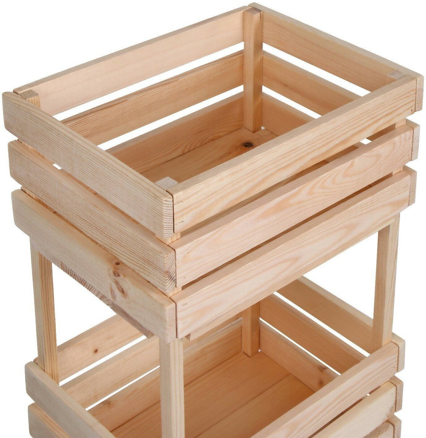 Ящик для овощей, 30 ? 40 ? 100 см, деревянный, трехуровневый Greengo 5302080 . - фотография № 9