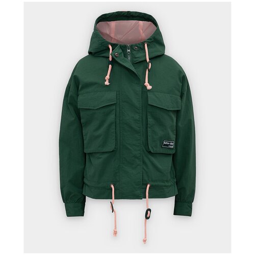 фото Ветровка button blue размер 134, зелeный