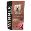 Фото #1 Влажный корм для собак Мираторг Extra Meat с говядиной в соусе (для мелких и средних пород)