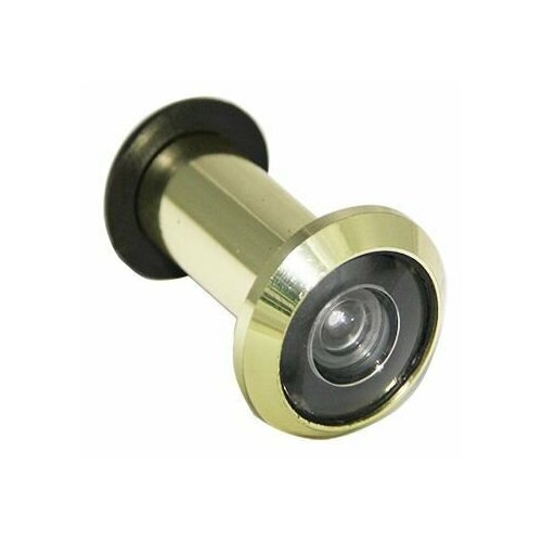 Глазок дверной MAXI Locks DV1-3560-PB с резинкой 35-60мм Полированная латунь